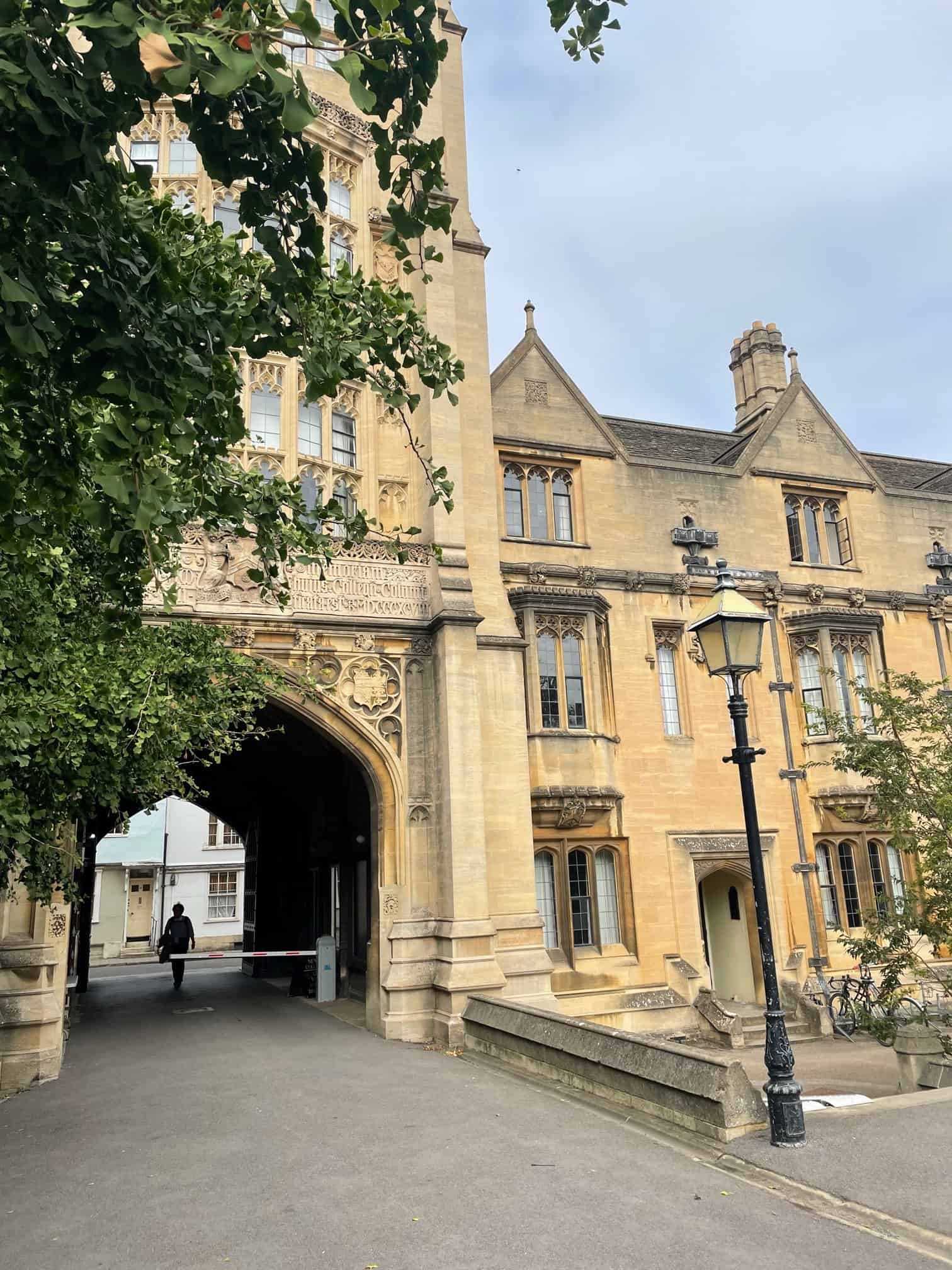 A building at the University of Oxford
