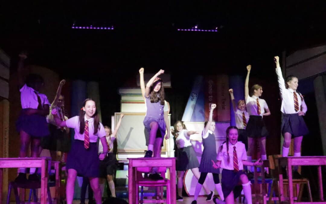 HGHS students turned into revolting children for their school production of Matilda Jr.