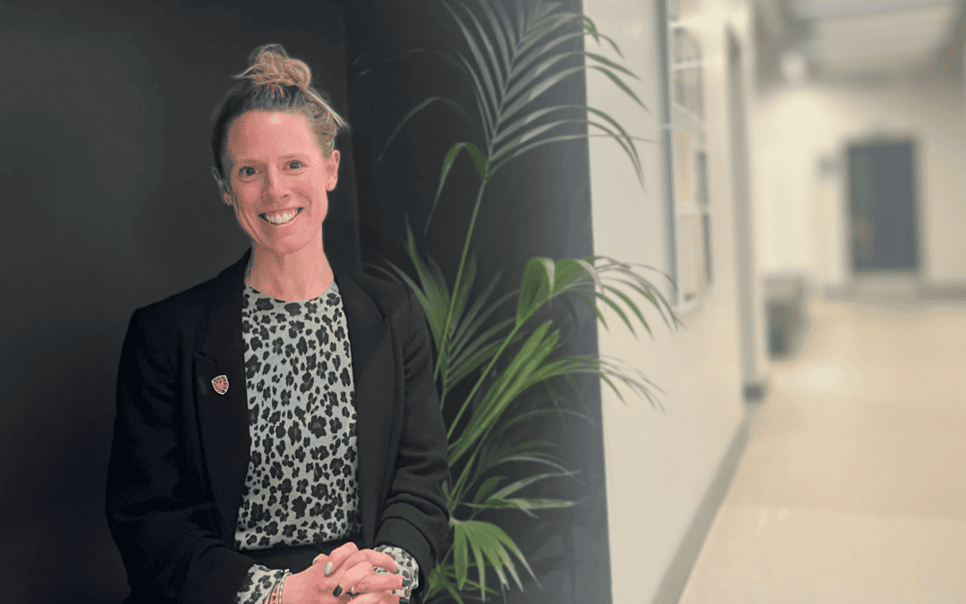 Mrs Moroney, Head of School at Hazel Grove High School.